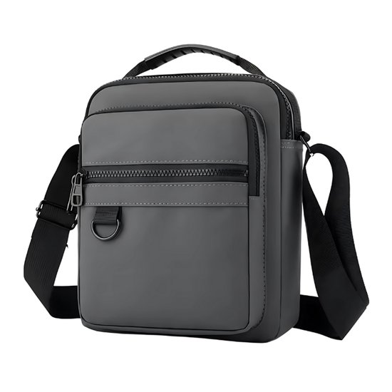Foto: S4d schoudertas schoudertassen voor heren crossbody bag heren schoudertas mannen grijs