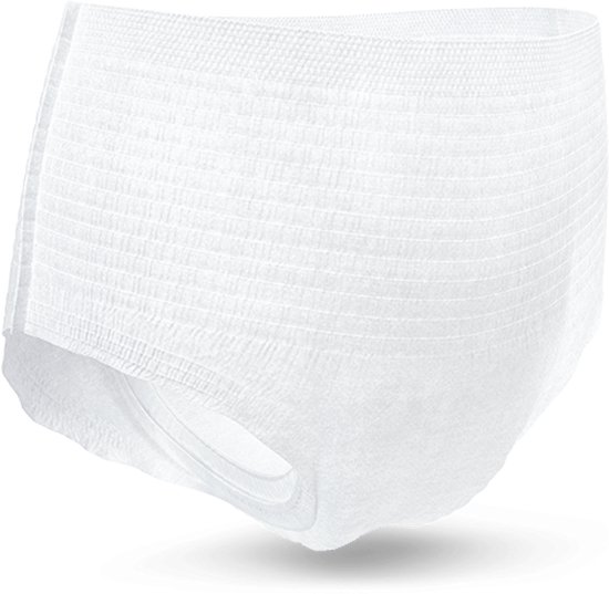 Witte TENA ProSkin Pants Maxi incontinentiebroekjes, voorkant zichtbaar.