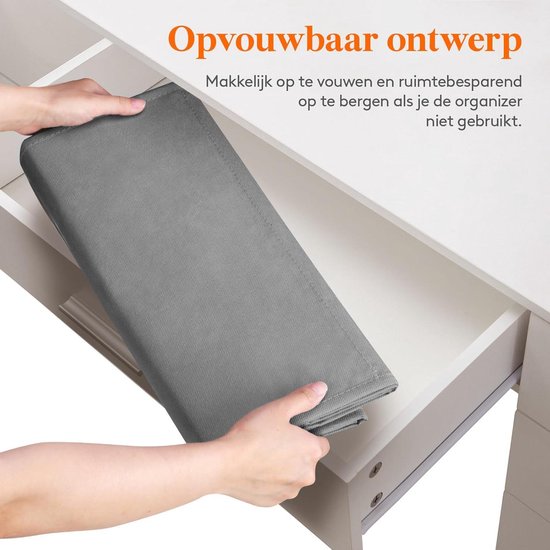 Dekselhouder voor in de keuken - organizer - 9 sleuven - roestvrij