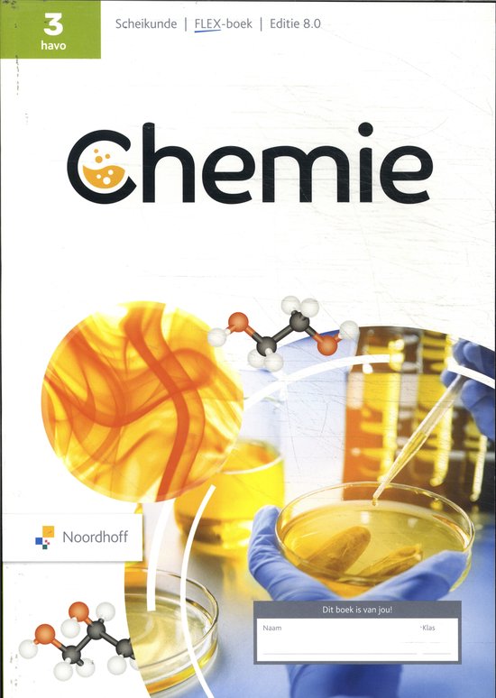 Chemie 3 havo Flex-boek - cover