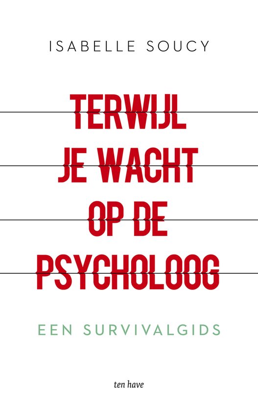 Terwijl je wacht op de psycholoog - cover