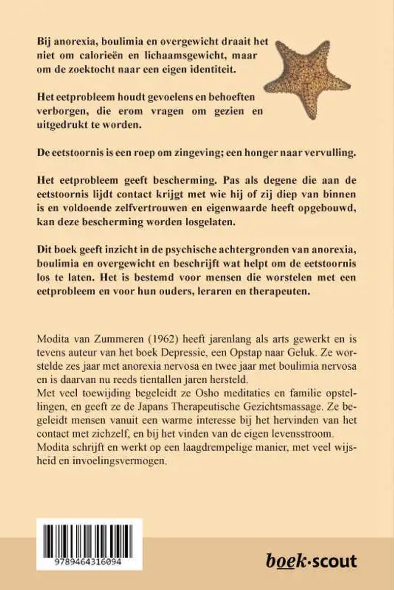 Honger naar vervulling - back cover