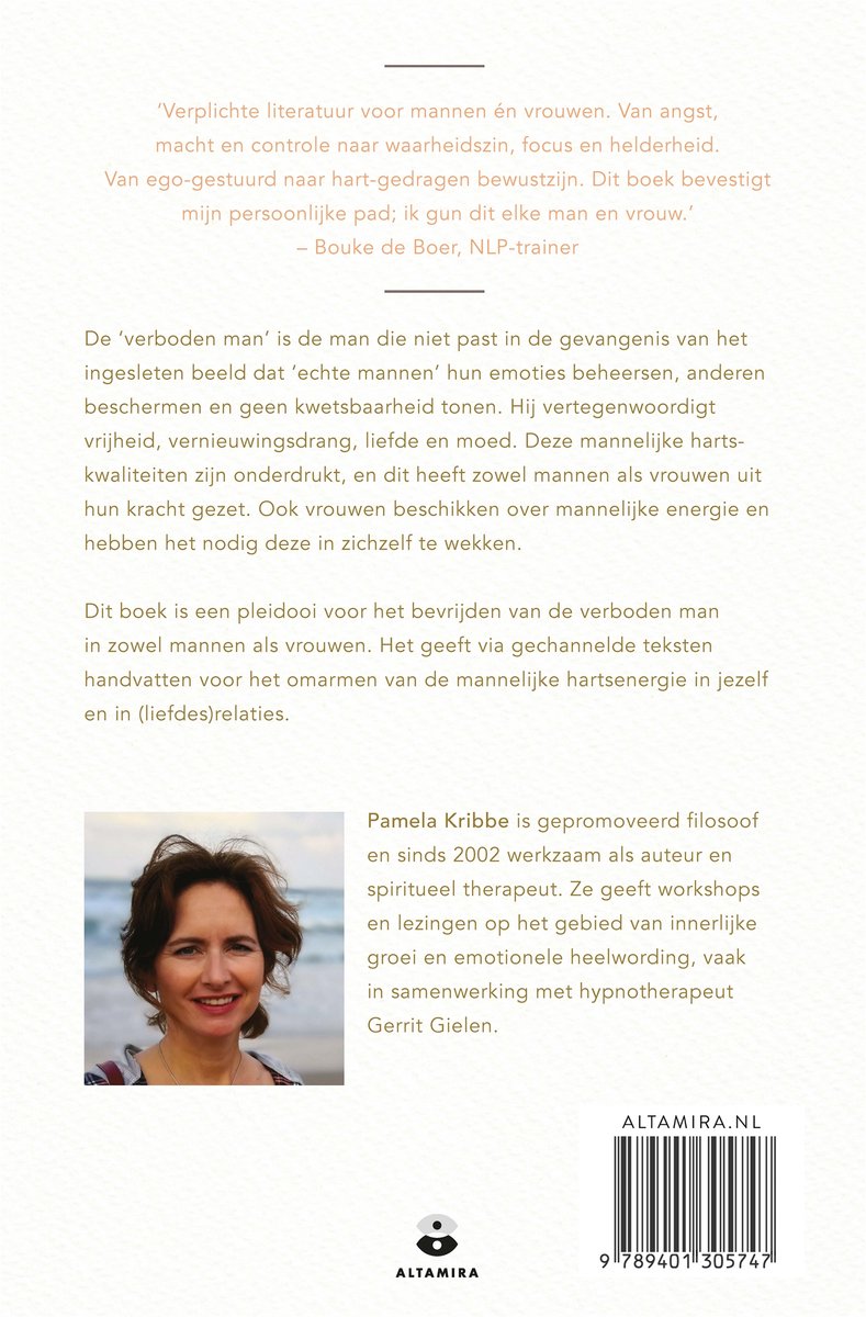 De verboden man spreekt - back cover