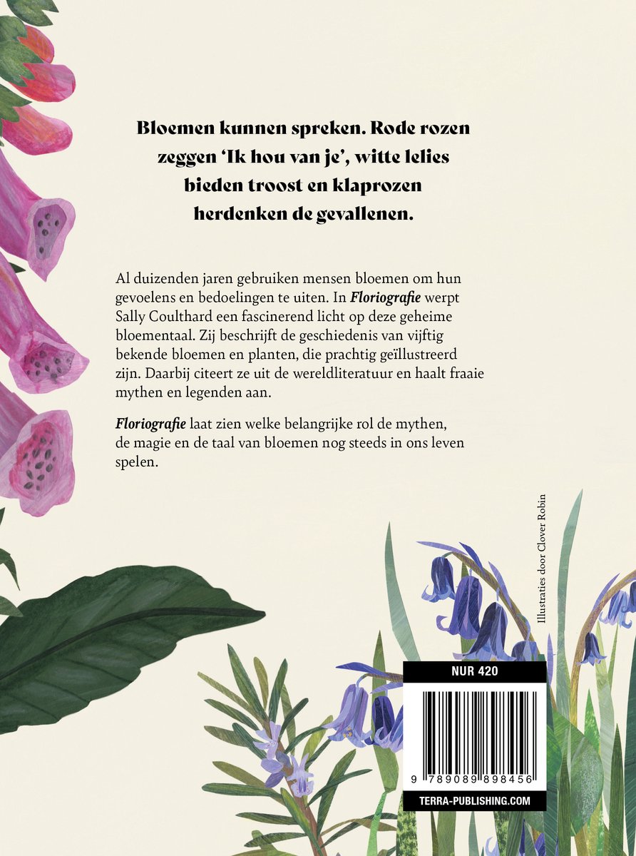Floriografie - back cover