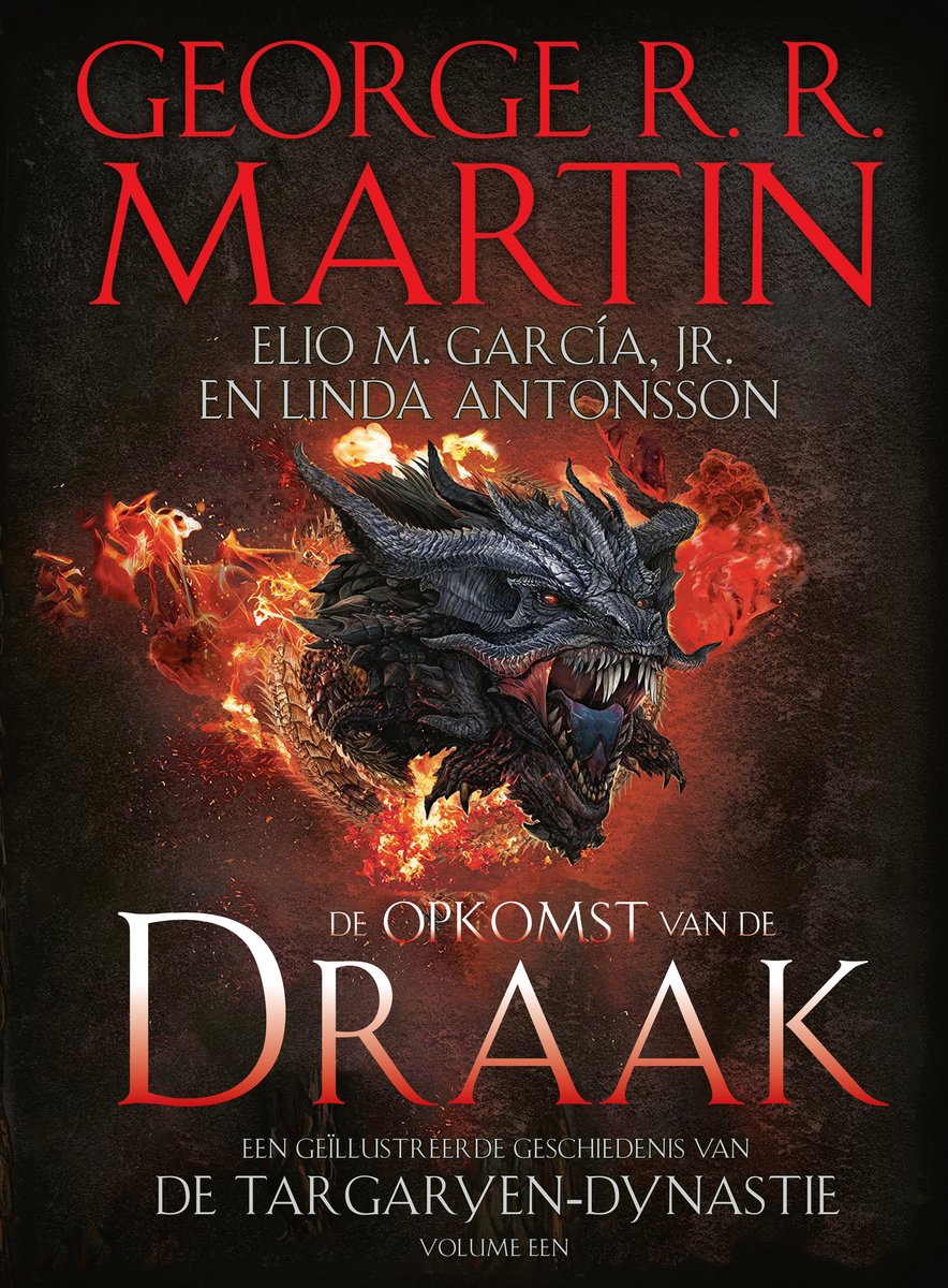 Omslag van De wereld van het lied van ijs en vuur - De Opkomst van de Draak