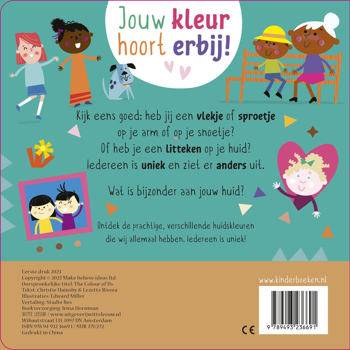 Jouw kleur hoort erbij - back cover