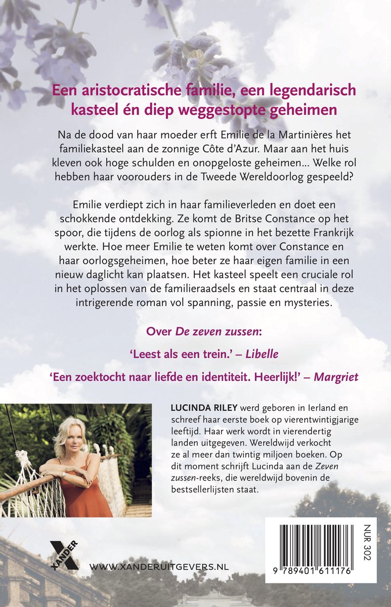 De lavendeltuin - back cover