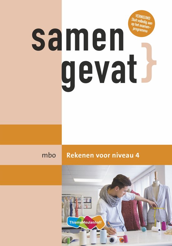 Samengevat mbo Rekenen voor niveau 4 - cover