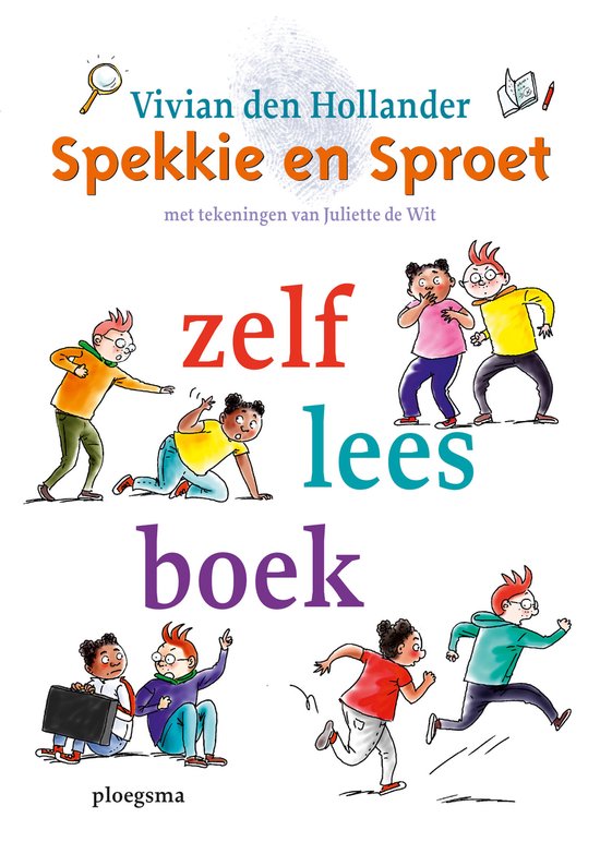 Spekkie en Sproet zelf lees boek - cover