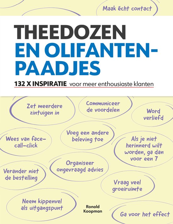 Theedozen en olifantenpaadjes - cover