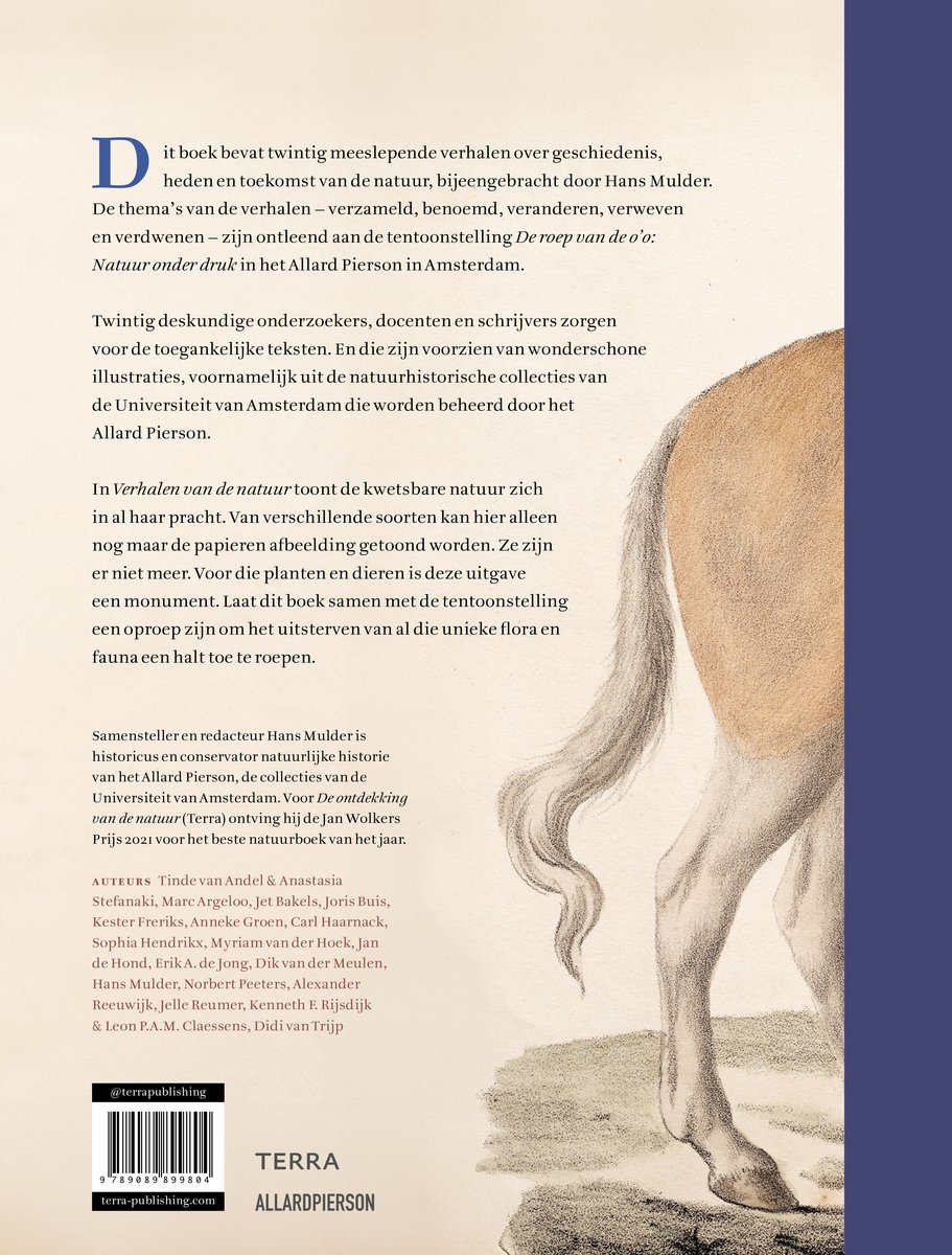 Verhalen van de natuur - back cover