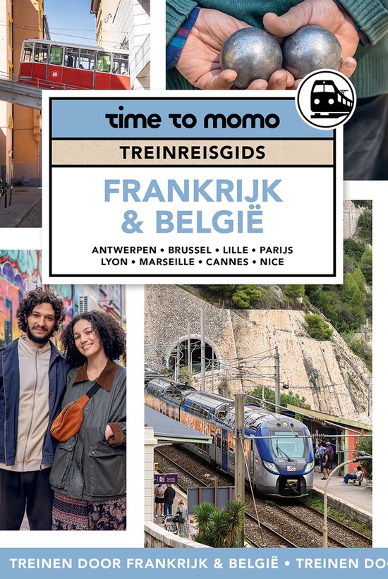Treinreisgids Frankrijk & Belgie - cover