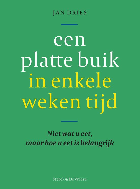Een platte buik in enkele weken tijd - cover