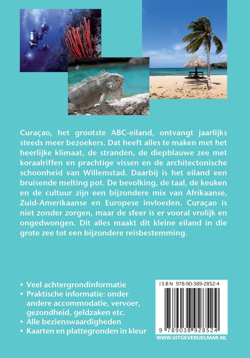 Reishandboek Curaçao - back cover