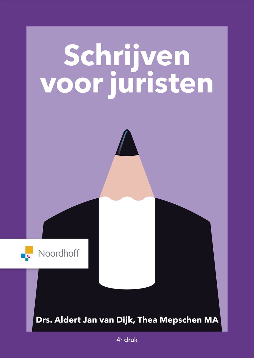 Omslag van Schrijven voor juristen