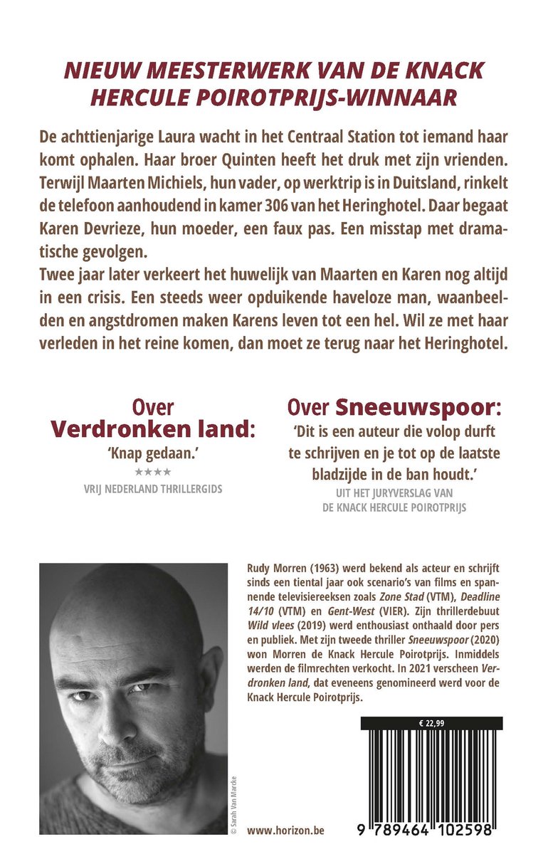 Het incident - back cover