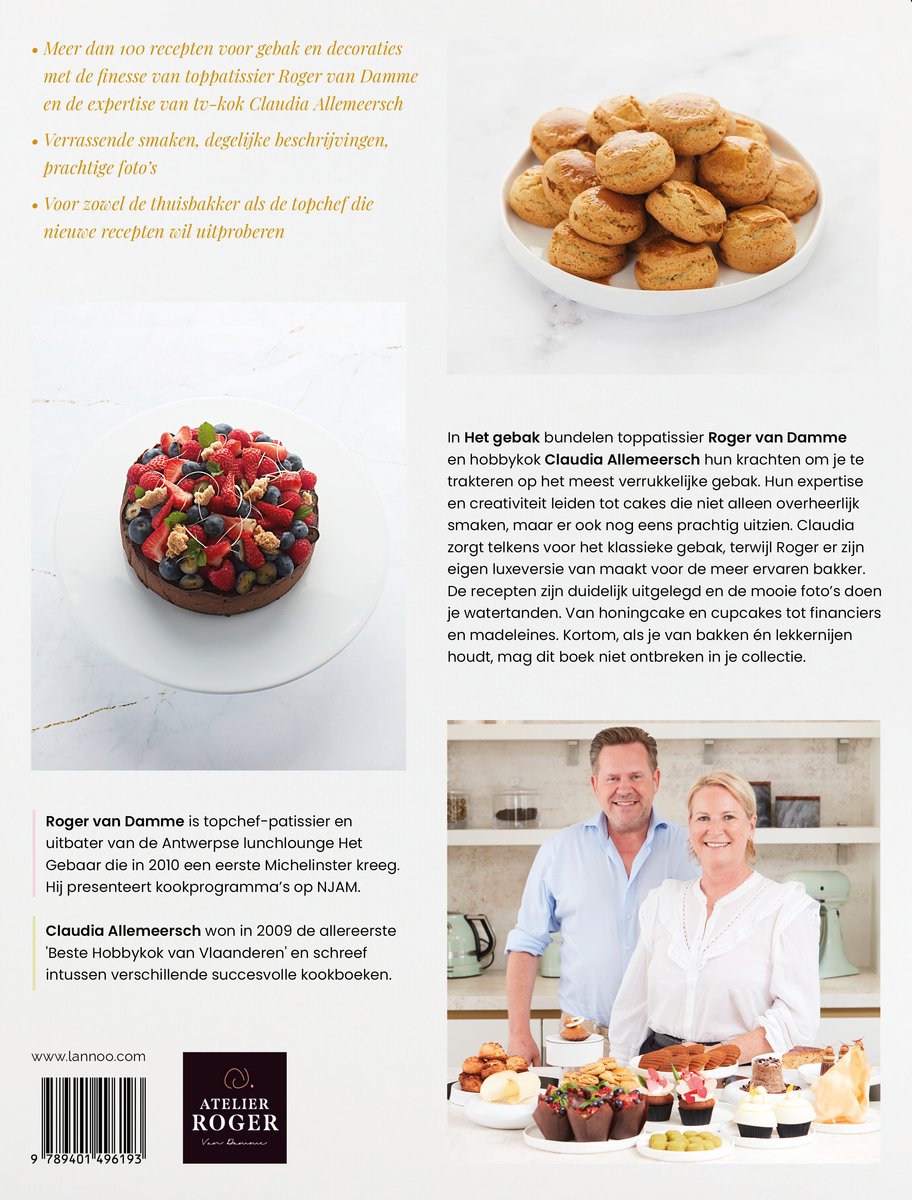 Het gebak - back cover