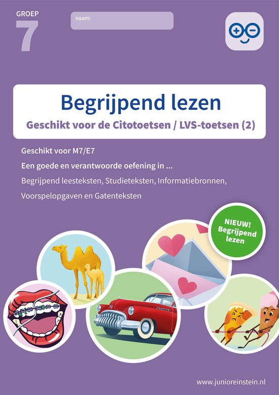 Begrijpend lezen Deel 2 - Groep 7 Oefenboek - cover