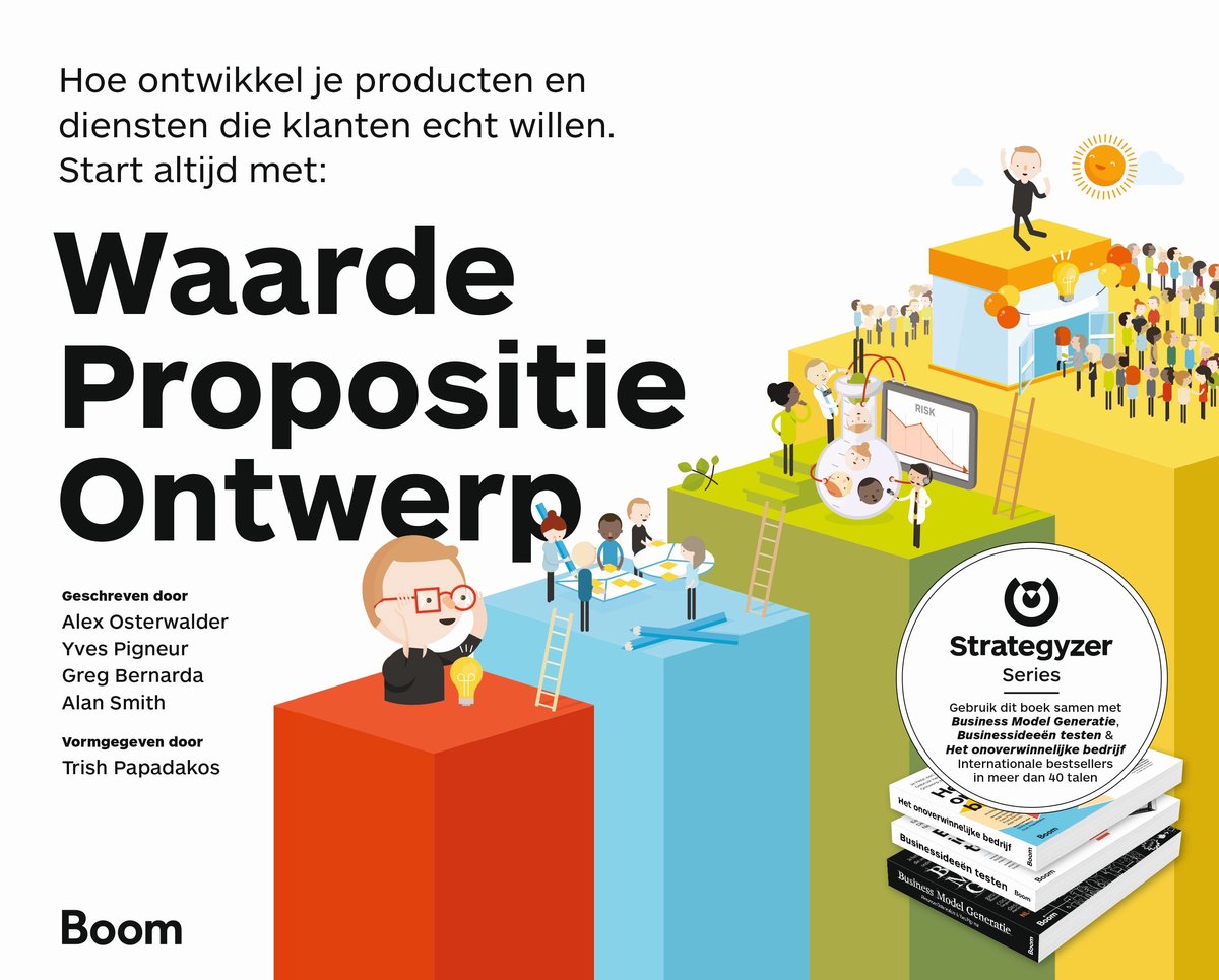 Omslag van Waarde propositie ontwerp