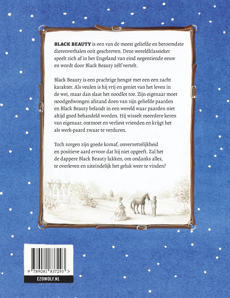 Wereldklassiekers 1 - Black Beauty - back cover