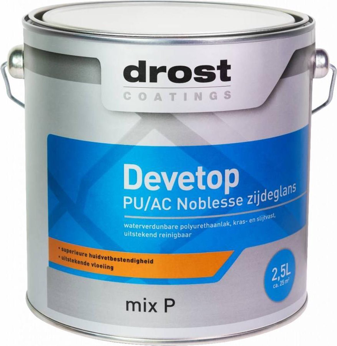 Drost Devetop PU/AC Noblesse Zijdeglans 1 liter - Kleur