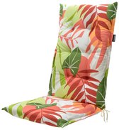 Coussin de chaise de jardin Madison Garden dossier haut 50x123 cm vert Iven