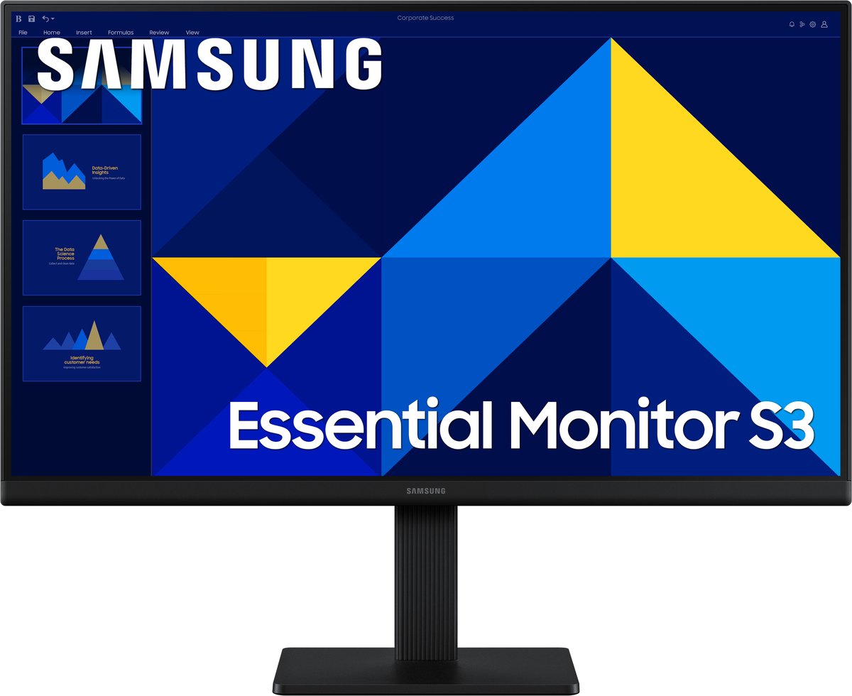 Image of 22" Essential Monitor S3 S30GD Full HD Monitor - LS22D300GAUXEN