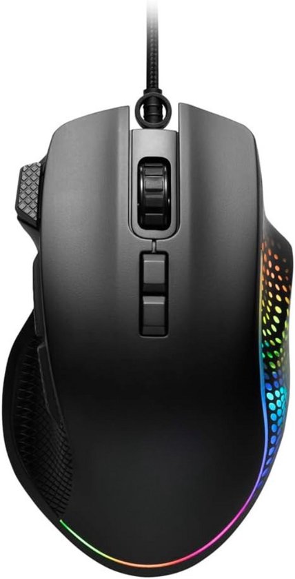 Lexium Computermuis met Draad - Computer Muis met Draad - Muis met Draad voor Laptop of PC