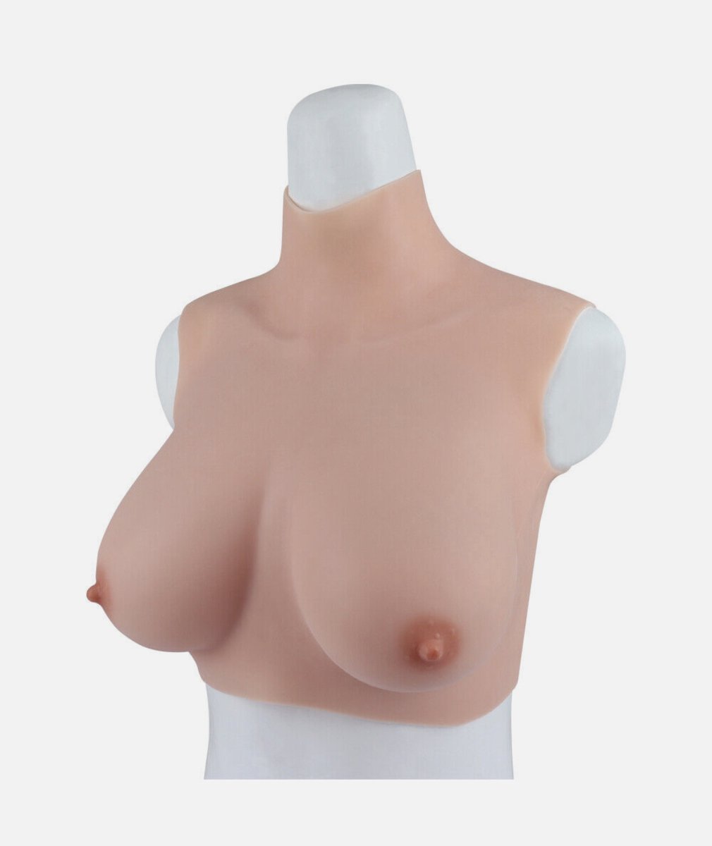 Siliconen borsten- E cup- Nep Borsten- 100% siliconen- 2800 gram -Crosdresser- Travestiet- Cosplay-Breastplate-Travestie- Natuurlijke look-