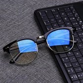 Klassiek UV Blauw Licht Filter Bril – Bescherming tegen Digitale Vermoeidheid | Oogbescherming voor Laptop, Smartphone & Computergebruik