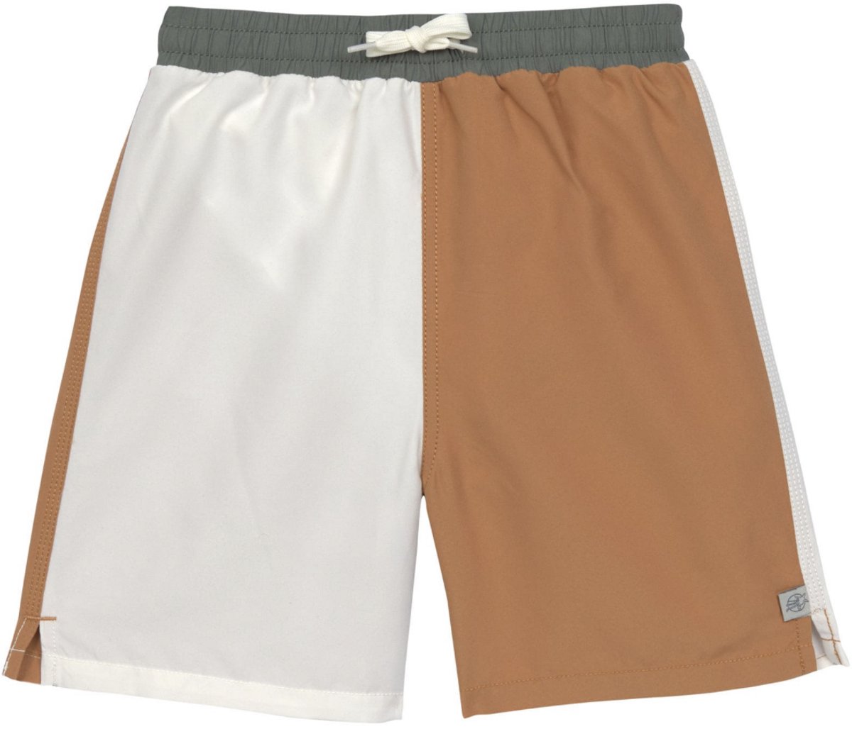 Lässig - UV - Zwembroek - Sea salt - Almond - Deep olive - Maat 104
