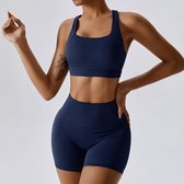 Gymcherries Julia Sport Short Blauw - M