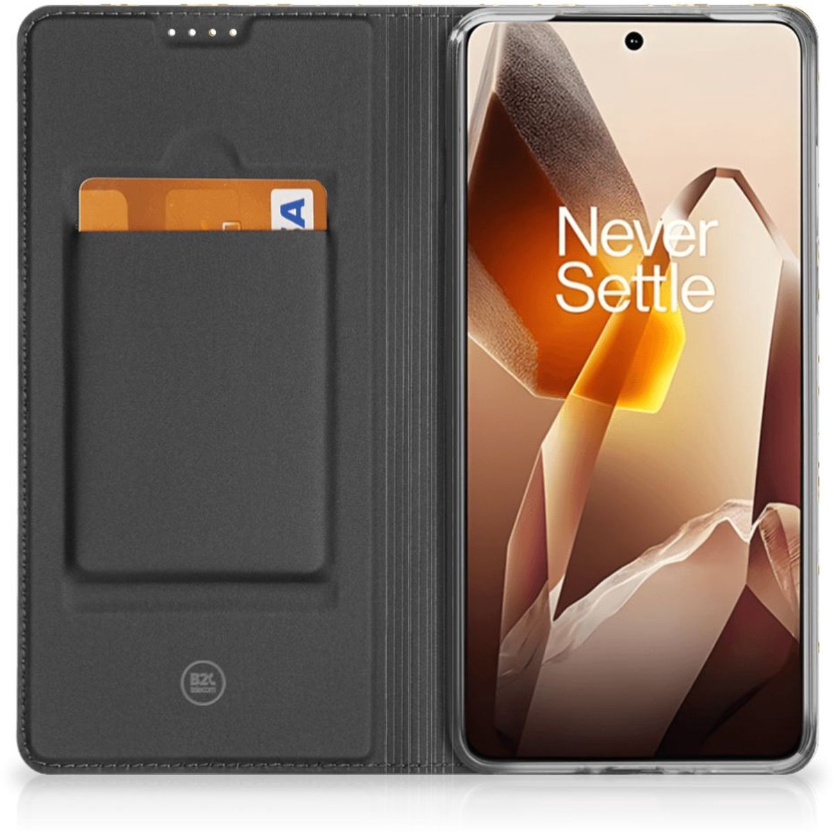 OnePlus 13 Smart Cover Gouden Bloemen