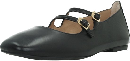 Unisa Berley Ballerina's Dames - Zwart - Maat 39