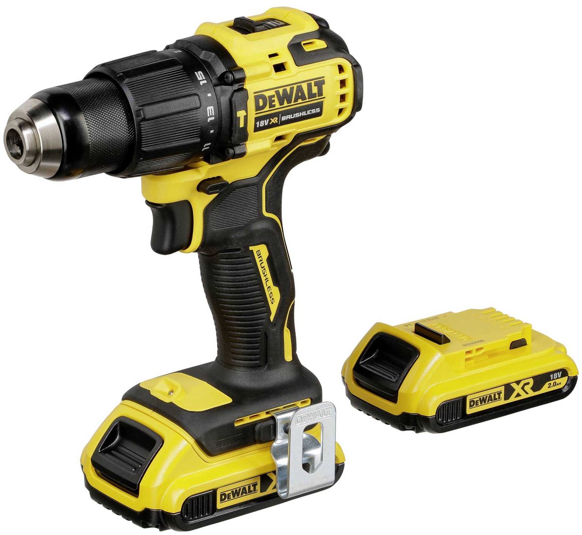 DeWalt DCD709D2T - 18V Klopboorschroefmachine thumbnail 5