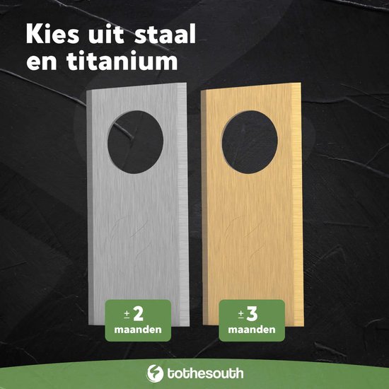 To the South® Robotmaaier Mesjes staal geschikt voor Honda Miimo HRM 520 - 30 stuks van To the South — afbeelding 2