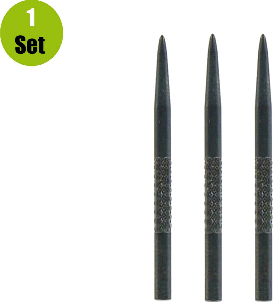 Winmau Black Knurled Dartpunt - 32mm