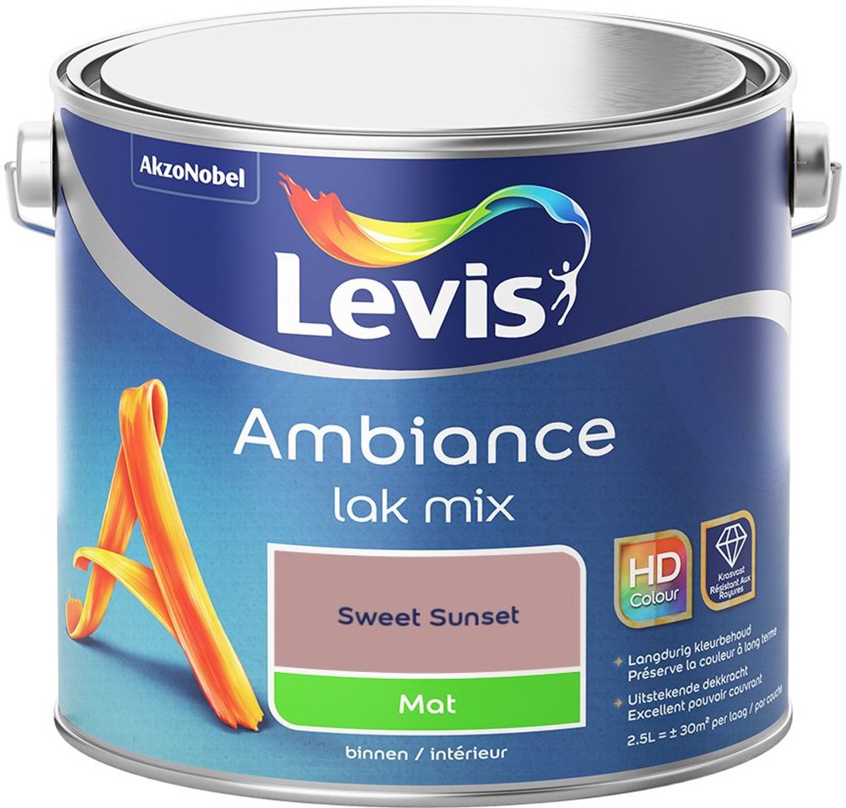 Levis - Ambiance Lak Mat Mix - Sweet Sunset - Mengverf - 2,5 L