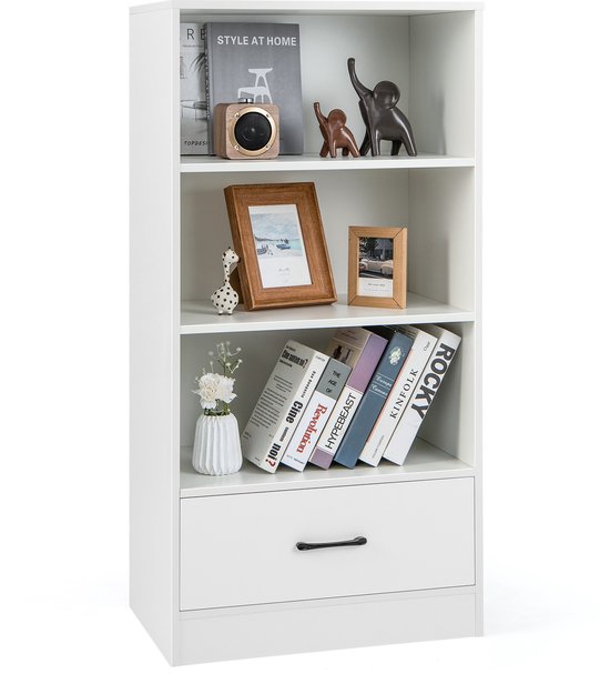 Industriële Boekenkast - Boekenrek - Kast - 4 Niveaus