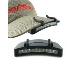 Actie4you® - Hoofdlamp - LED - Hoofdlampje - LED Petlamp - 100 Lumen - Innovatieve Pet lamp Met Verlichting – Cap Lamp