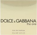 Gouden doos Dolce & Gabbana The One Eau de Parfum 50ml.