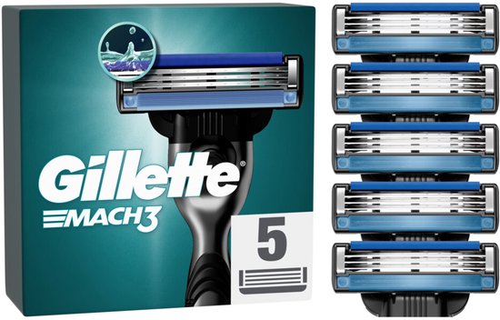 Gillette Scheermesjes Mach3 5 stuks