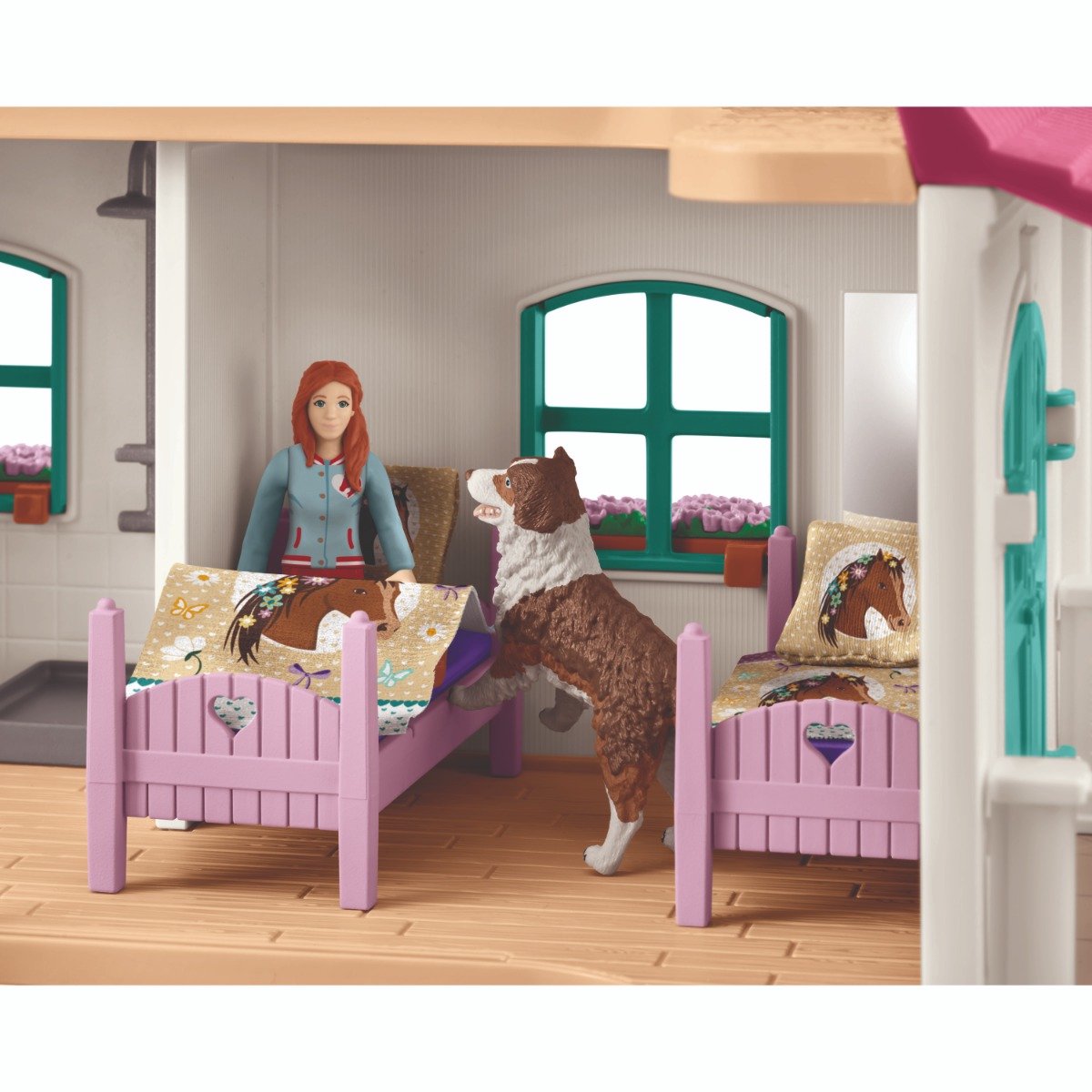 schleich HORSE CLUB - Lakeside Landhuis en -stal - 42706 — afbeelding 11