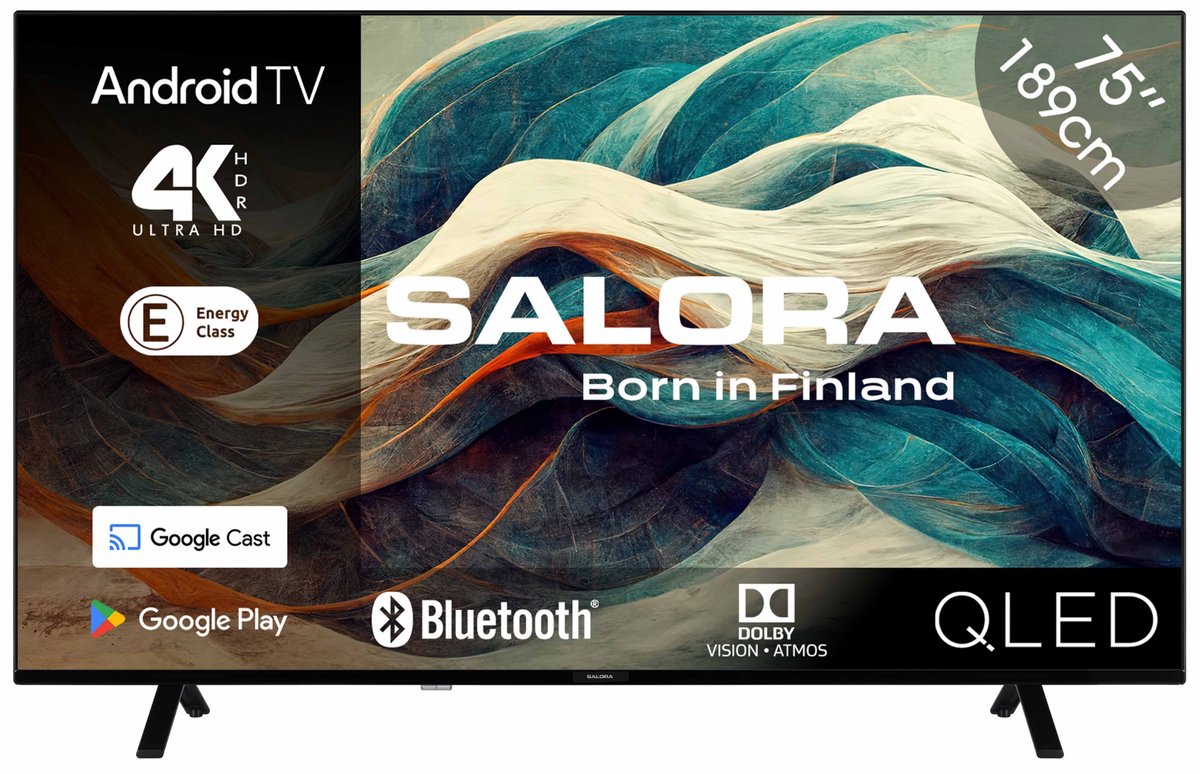 Salora 75QLED320 - 75 inch - QLED TV