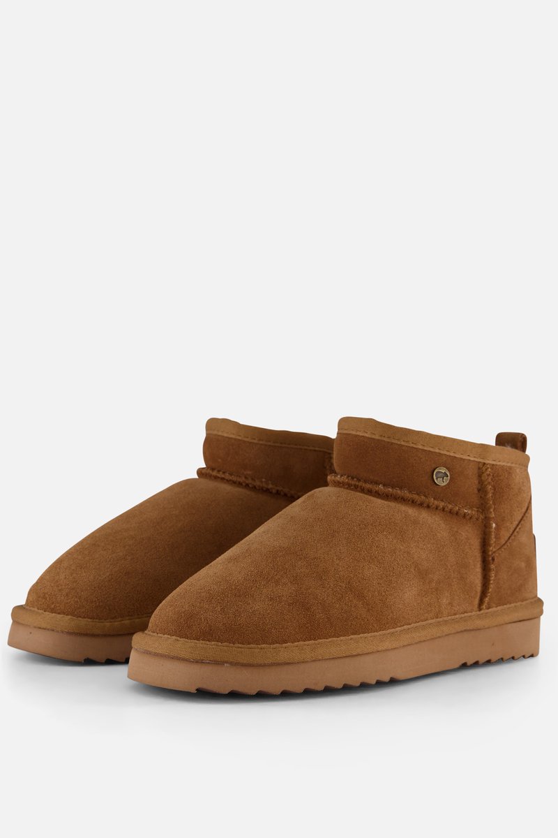 Warmbat Durack Women Suede Boot Cognac