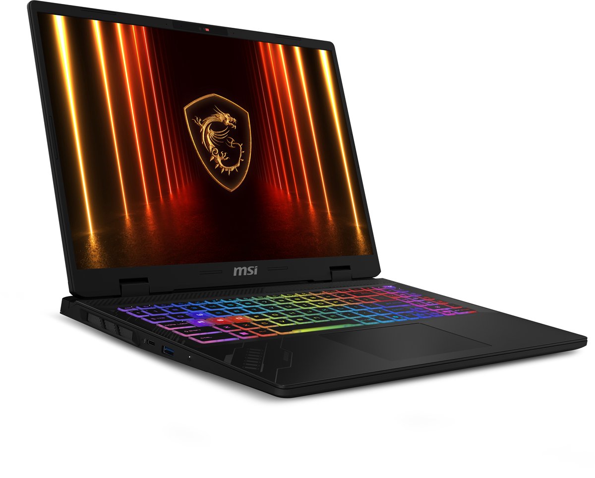 MSI Crosshair 16 HX AI D2XWGKG-002NL - Gaming Laptop - Core Ultra 9 - RTX 5070 - 16GB/1000GB - 240 Hz - RTX 5070 thumbnail 6