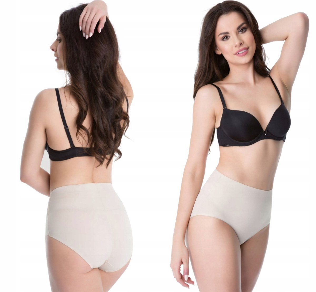 Julimex corrigerend slip hoge taille – Afslankend ondergoed dames – Beige –