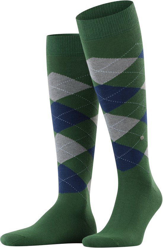 Chaussettes hautes homme Burlington King - vert (eucalyptus) - Taille : 40 - 46