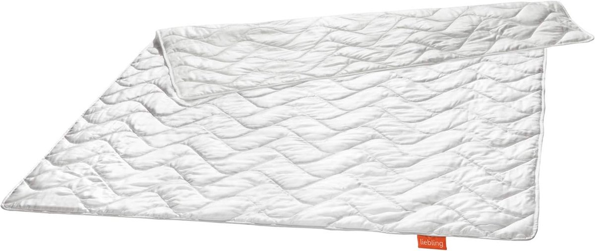 liebling dekbed van wilde zijde 200 x 200 cm | lichtgewicht dekbed | gemaakt van 100% natuurlijke wilde zijde | vulgewicht: 825 gr. | wit