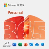 Microsoft Office 365 Personal - 1 Gebruiker - NL - 1 Jaar Abonnement - Download